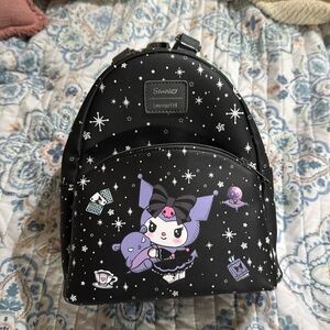 Loungefly x Sanrio Kuromi Crystal Ball Glow in the Dark Mini Backpack